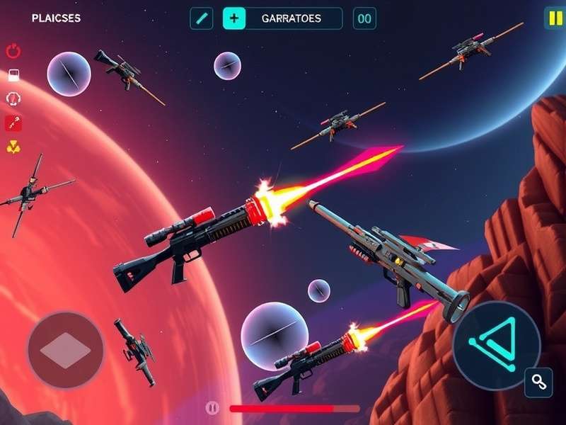 Galactic Gunner Master Game Screenshot